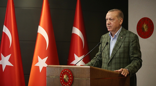Cumhurbaşkanı Erdoğan Mehmetçikle bayramlaştı
