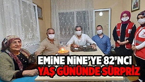 Emine Nine'ye hiç kutlamadığı doğum gününde sürpriz