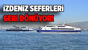 İzmir'de gemi seferleri artıyor