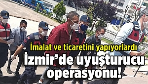 İzmir’de uyuşturucu operasyonu!