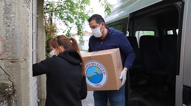 Menderes'te ihtiyaç sahipleri unutulmuyor