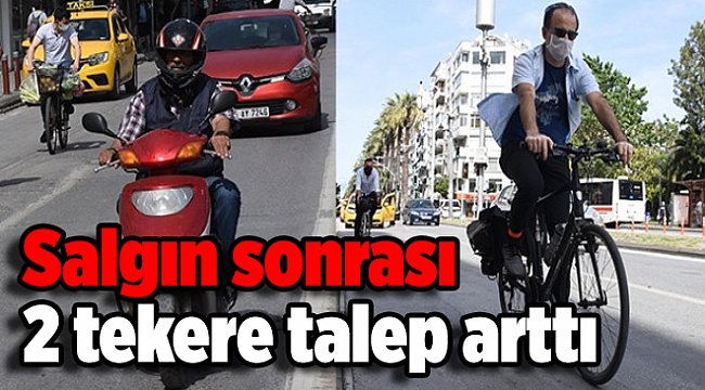 Salgın sonrası motosiklet ve bisiklete talep arttı