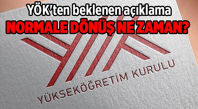 YÖK'ten akademik takvim açıklaması