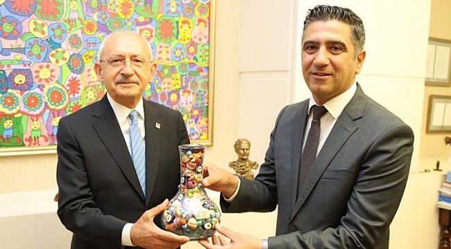 Başkan Kayalar Kılıçdaroğlu’nu Ziyaret Etti