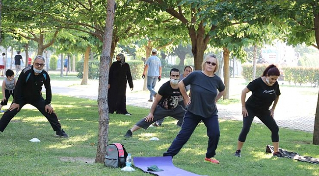 Bayraklı'da spor aktiviteleri başladı