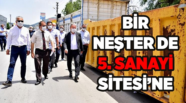 Bir neşter de 5. Sanayi Sitesi’ne