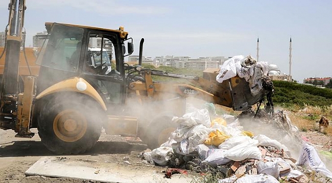 Buca’da kaçak moloz kabusu bitmiyor: Günde 50 ton moloz
