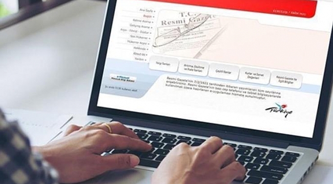 Cumhurbaşkanı kararları Resmi Gazete'de