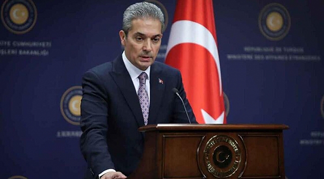 Dışişleri Bakanlığı Sözcüsü Aksoy'dan 'Ayasofya' açıklaması!