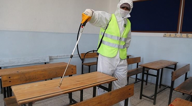 Gaziemir'in okulları sınava hazırlanıyor