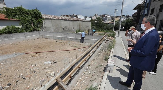 Gaziemir’in taziye evleri hizmete girmek için gün sayıyor