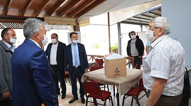 Güzelbahçe Belediyesi'nden Esnafa Hijyen paketi