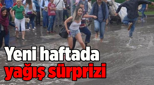 İzmir'de yeni haftada yağış sürprizi