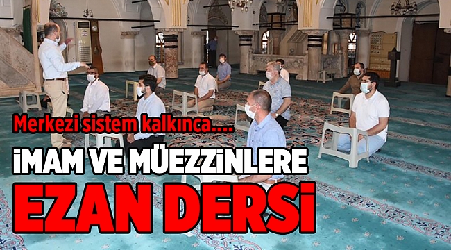 İzmir'deki camilerde ezanı güzel okuma dersleri!