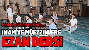 İzmir'deki camilerde ezanı güzel okuma dersleri!