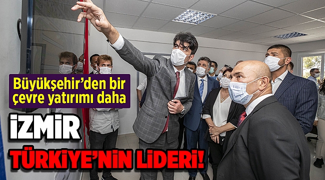 İzmir’in 23’üncü ileri biyolojik arıtma tesisi Foça Gerenköy’de açıldı