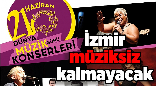 İzmir müziksiz kalmayacak