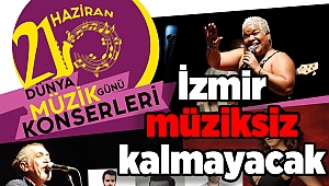 İzmir müziksiz kalmayacak