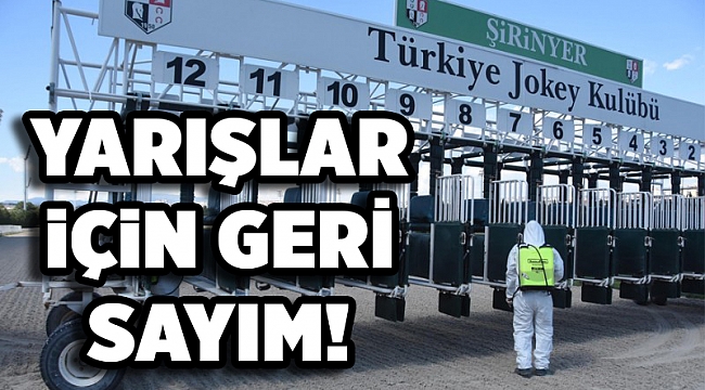 İzmir Şirinyer Hipodromu yarışlara hazır