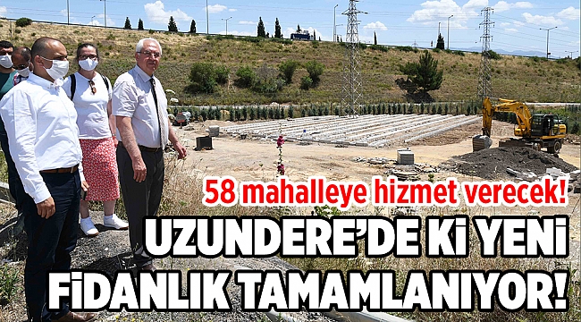 Karabağlar’ın park ve bahçelerinde kullanılacak bitkiler üretilecek