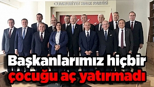 Kılıçdaroğlu: Başkanlarımız hiçbir çocuğu aç yatırmadı
