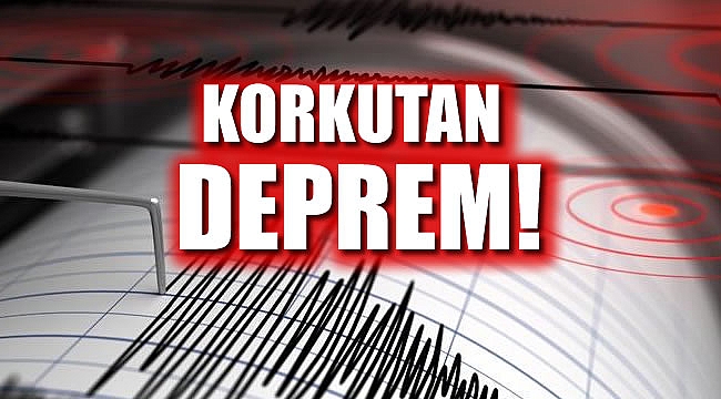 Manisa'da 5.5 büyüklüğünde deprem meydana geldi