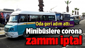 Oda’dan geri adım. İzmir’de minibüs zammı iptal.