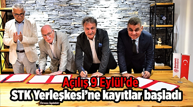 STK Yerleşkesi’ne kayıtlar başladı