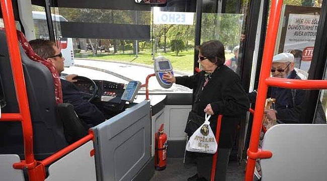 Toplu ulaşımında 65 yaş kartları kullanıma açıldı