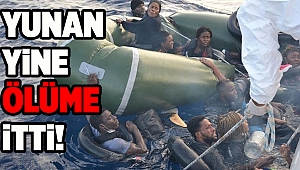 Yunan'ın ölüme ittiği 50 göçmen kurtarıldı!