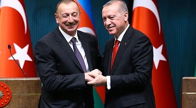 Azerbaycan Cumhurbaşkanı Aliyev'den Cumhurbaşkanı Erdoğan'a teşekkür