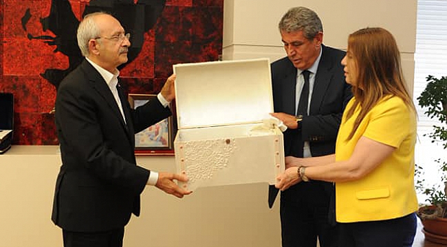 Başkan Çalkaya, Kılıçdaroğlu'nu ziyaret etti!
