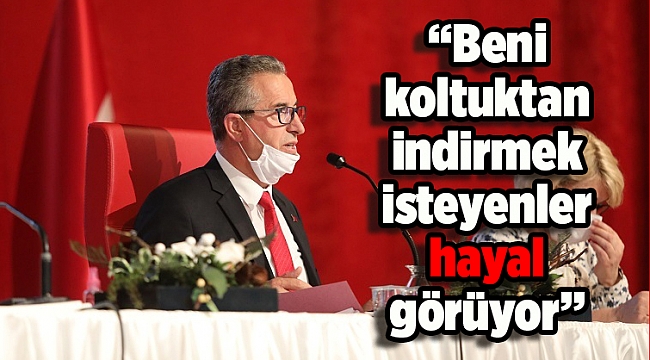 Başkan Halil Arda: “Beni koltuktan indirmek isteyenler hayal görüyor”