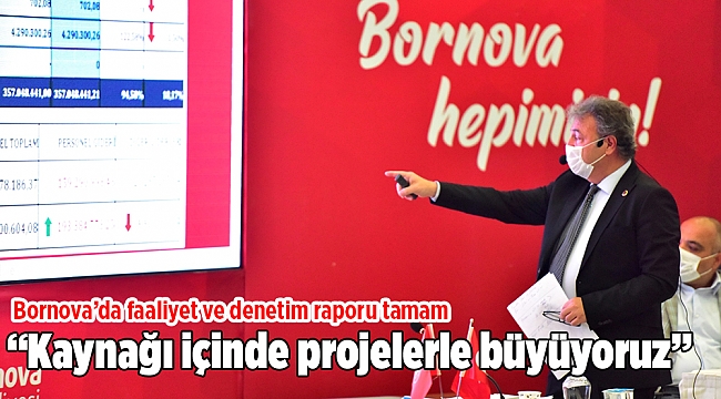 Başkan İduğ: “Kaynağı içinde projelerle büyüyoruz”