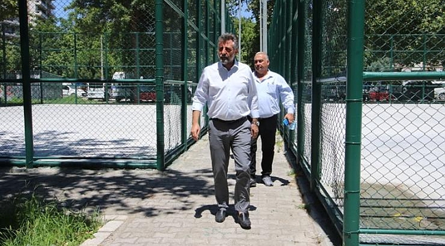 Başkan Sandal, çalışmaları inceledi