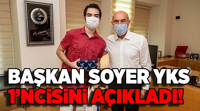 Başkan Soyer YKS Türkiye birincisini ağırladı