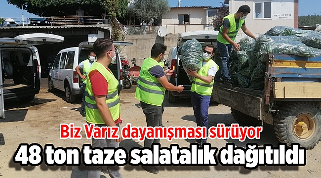 Biz Varız dayanışması sürüyor