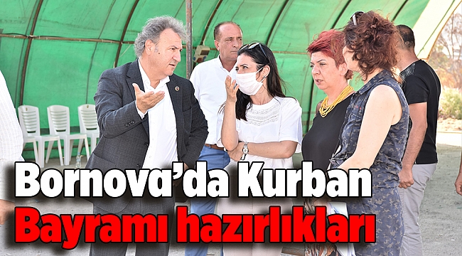 Bornova’da Kurban Bayramı hazırlıkları