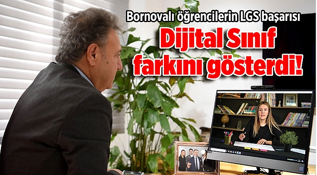 Bornovalı öğrencilerin LGS başarısı
