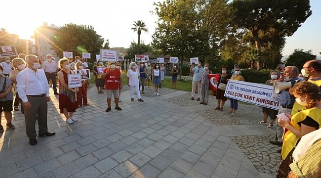 Efes Selçuk’lu kadınlardan şiddete karşı direnme sözü
