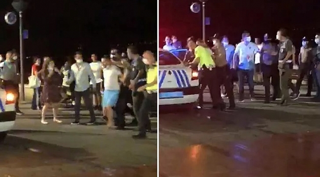 Hem maske takmadı hem de güvenlik güçlerine direndi: Sen kimsin, ne kadar maaş alıyorsun