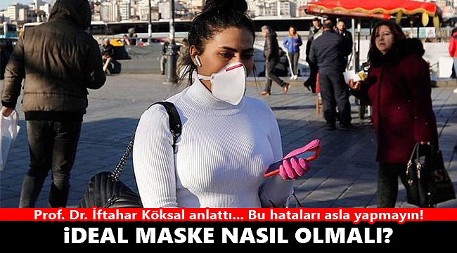 İdeal maske nasıl olmalı? Bu hataları asla yapmayın!
