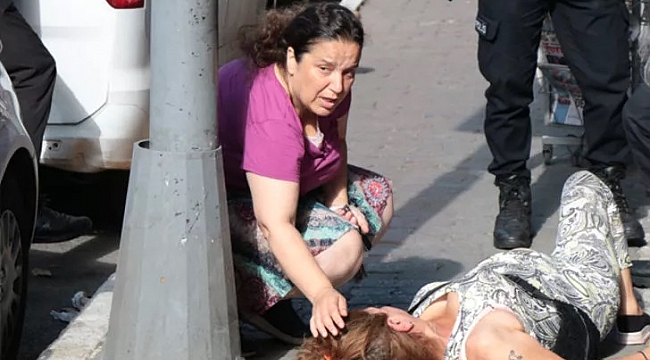 Yine bir sevgili dehşeti! Dakikalarca bu şekilde ambulans bekledi