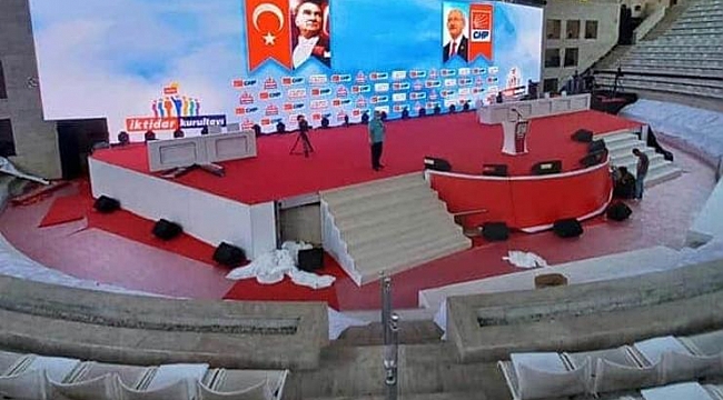 işte CHP'nin 37. Olağan Kurultay afişi