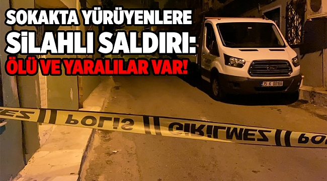 İzmir'de kanlı pusu: 1 ölü, 2 yaralı!