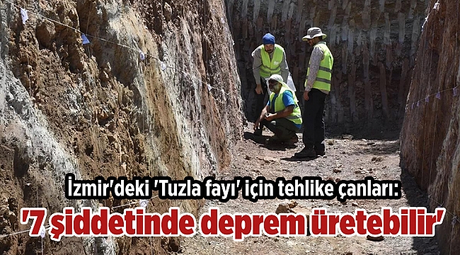 İzmir&#039;deki &#039;Tuzla fayı&#039; için tehlike çanları: &#039;7 şiddetinde deprem üretebilir&#039;