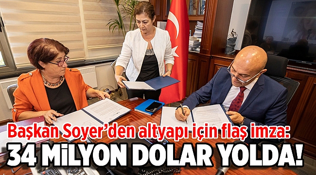 Kredi anlaşmasının yetki mektubu için imzalar atıldı