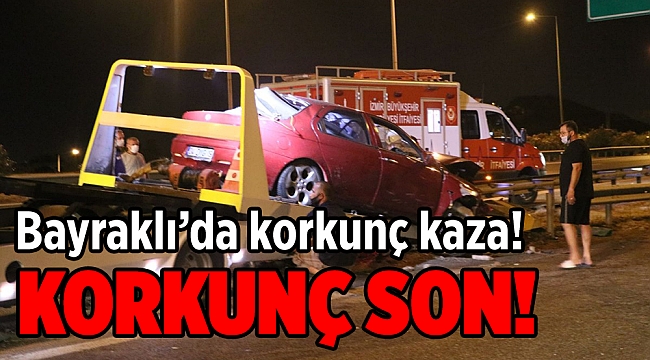 Otomobil bariyerlere çarptı: 1 ölü