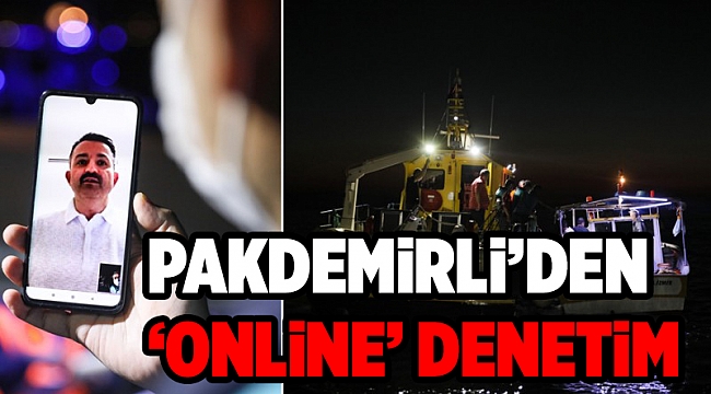 Tarım ve Orman Bakanı Pakdemirli'den Ege Denizi'nde 'online denetim'