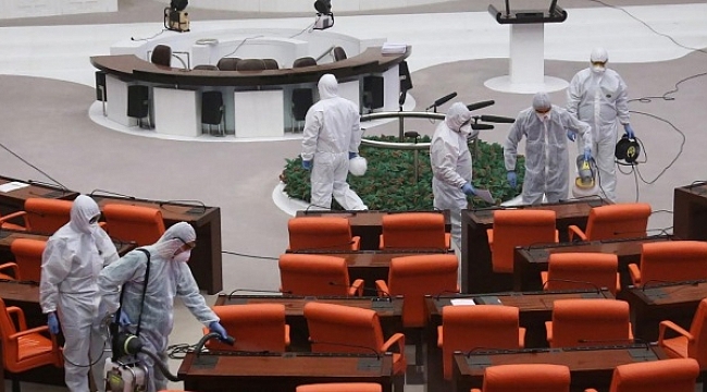 TBMM'de koronavirüs vaka sayısı 43'e yükseldi